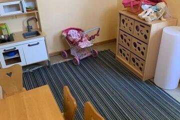 Puppenecke "Wiesengeister" vom Kindergarten Frechdachs