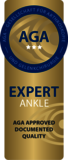 Zertifikat - Sprunggelenk-Experte AGA Gesellschaft für Arthroskopie und Gelenkchirurgie