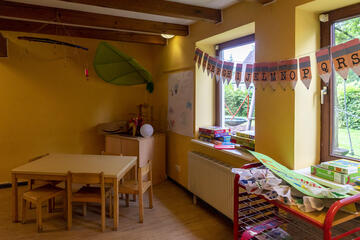 Gruppenraum in der Kita Fuchsbau