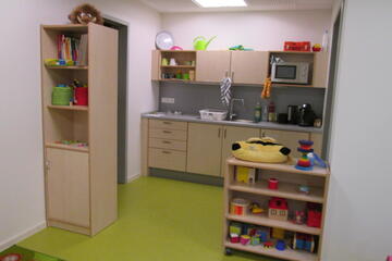 Kochecke Johanniter-Krabbelstube "Regentalkinder"