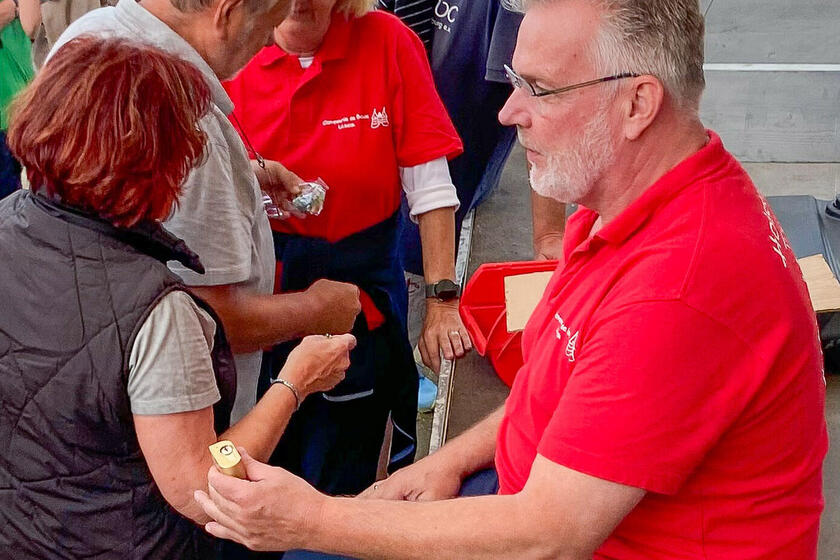 Das Gewinnspiel des Vereins Compagnie du Boule zog die Pétanque-Spielerinnen und -Spieler begeistert an. Die Schlüssel waren innerhalb kürzester Zeit vergeben. Der Erlös geht in voller Höhe an das Johanniter-Wohnhaus für Kinder und Jugendliche.
