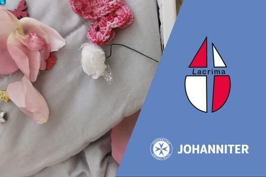 Gebastelte Gegenstände der Trauergruppe Wiesbaden.