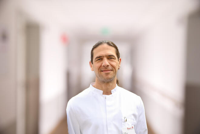 Dr. Harz, Oberarzt Abt. Urologie im Waldkrankenhaus