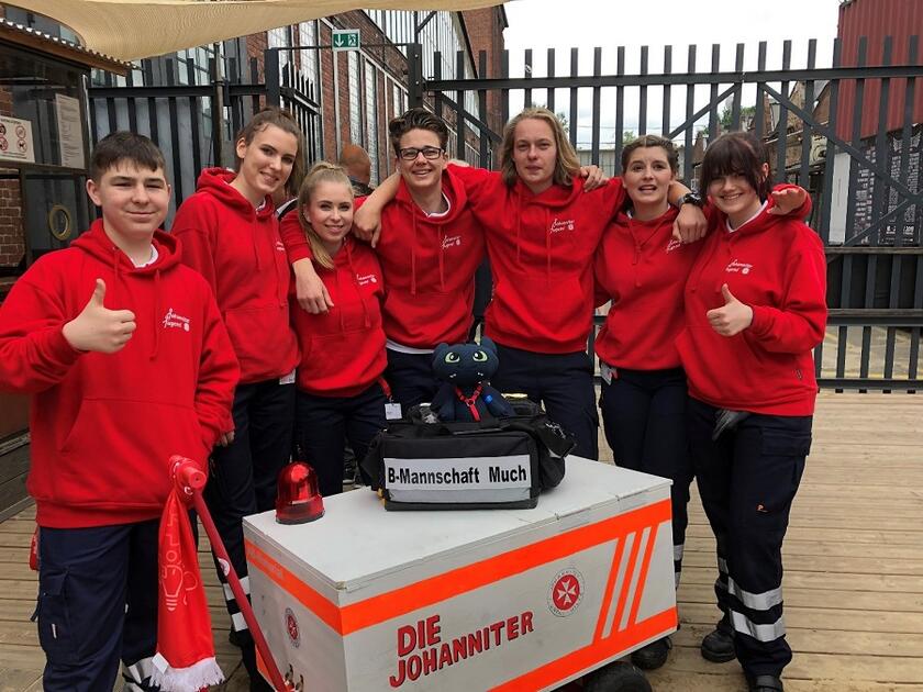 Gemeinsame Aktivitäten, Fortbildung und Spaß gehören bei der Johanniter-Jugend auf jeden Fall zusammen.