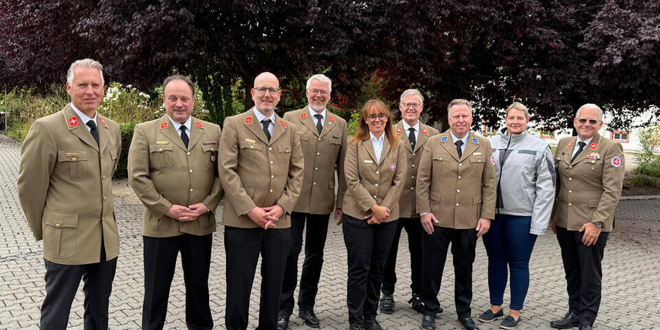 Nach der Wahl: die neuen Delegierten und Rechnungsprüfer mit ihren Stellvertretern und die Landesvorstände.