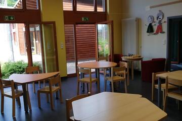 Speiseraum Johanniter-Kinderhort "Farbenklecks"