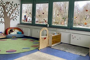 Raum der "blauen Gruppe"