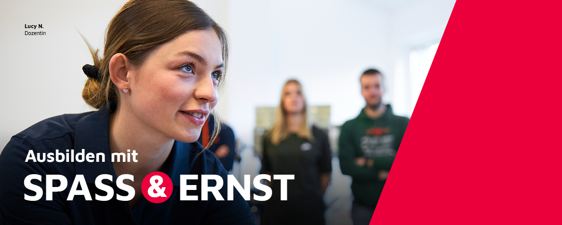 Eine Erste-Hilfe-Trainerin der Johanniter im Portrait.