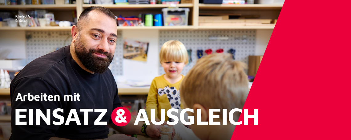 Ein Erzieher im Porträt.