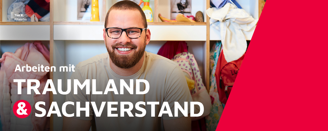 Der Leiter einer Johanniter-Kita im Portrait.