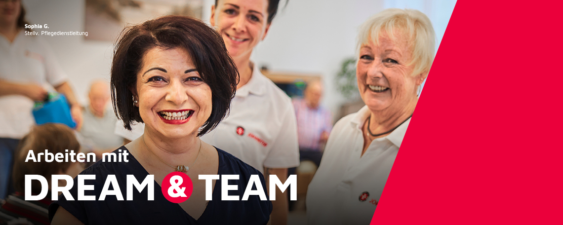 Eine stellvertretende Pflegedienstleitung im Porträt.